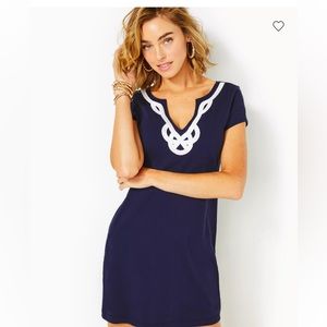 GUC Lilly Pulitzer True Navy Brewster Dress Size Large
